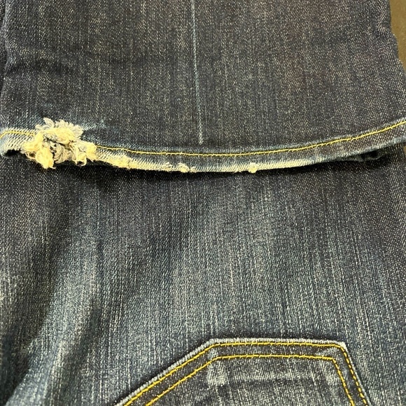 7 For All Mankind Kimmie Bootcut Jeans Size 28 Dark Wash Business Casual EUC - Picture 11 of 14